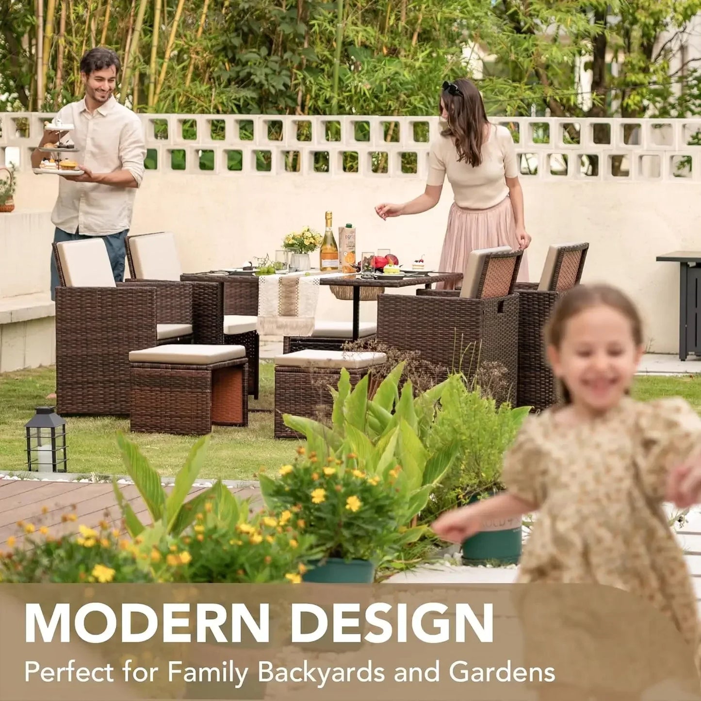 9 Piece Patio Dining Set