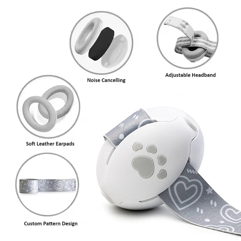 Infant earplugs Hearing protection on baby essential noise canceling headphones against baby noise prevention headset for babies