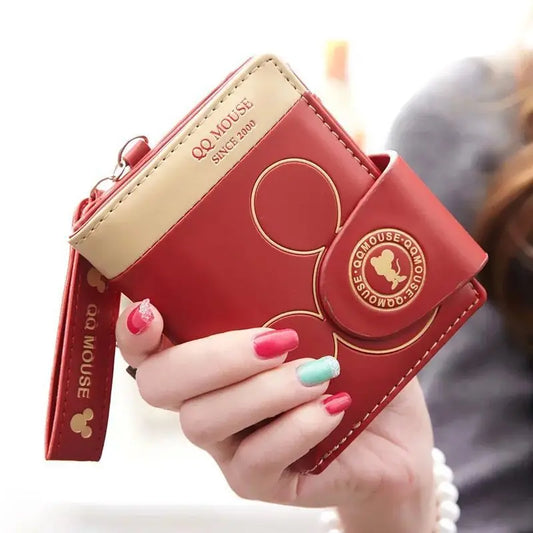 Women's Korean PU Leather Explosion-Style Short Wallet