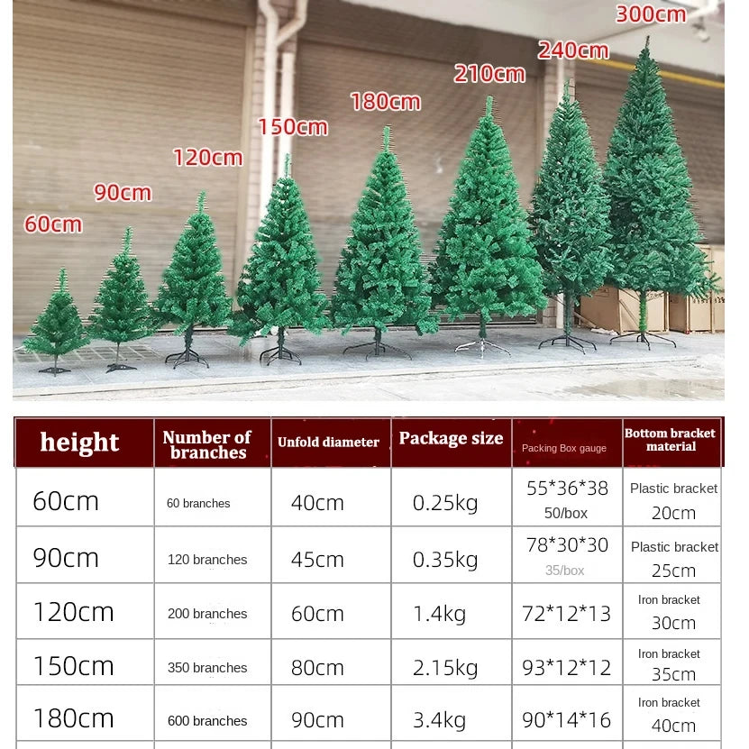 Large Christmas Tree Decoration Set