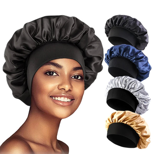 Satiin Elastic BandB Head Cap