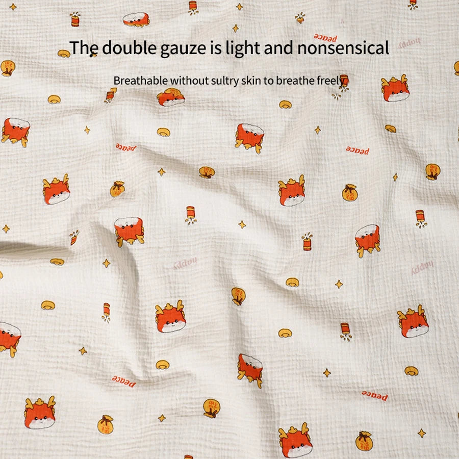 Cotton Muslim Baby Receiving Blanket