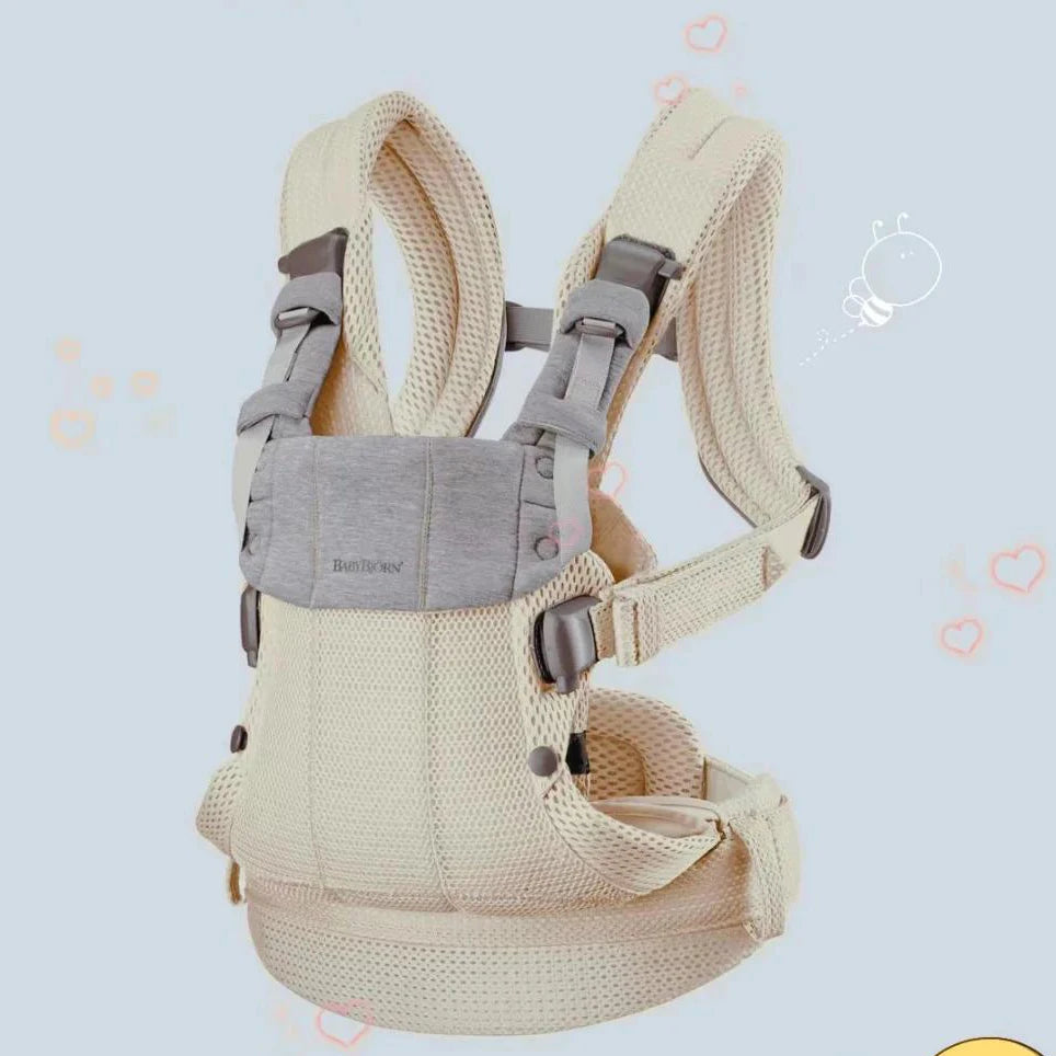 Harmony Babybjorn 360 Baby Carrier in 3D Mesh Ergonomic 3-in-1 Design Supporting Newborns and Toddlers
