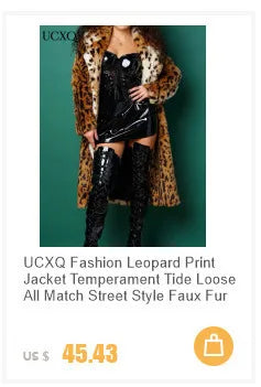Fur Coat European Style Lapel