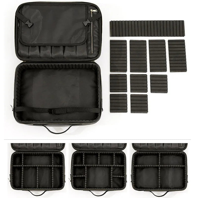 Professional Travel Makeup Cosmetic Bag