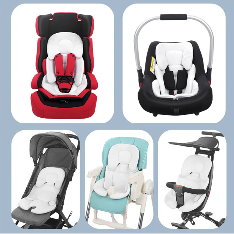 Baby Stroller Seat Pad  Multifunctional Universal Double Sided Baby Car Seat Cushion Kids Cart Mattress Mat Stroller Accessories