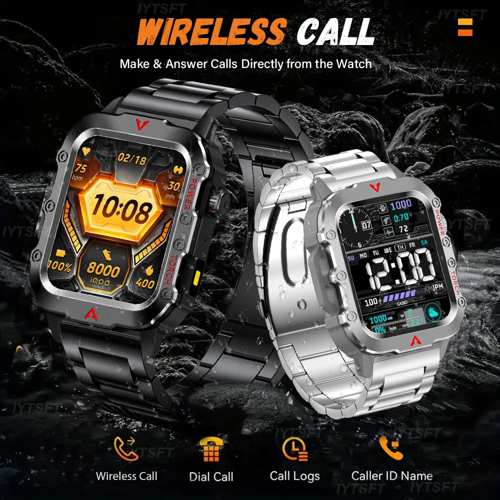 LAXASFIT LED Bluetooth Smartwatch