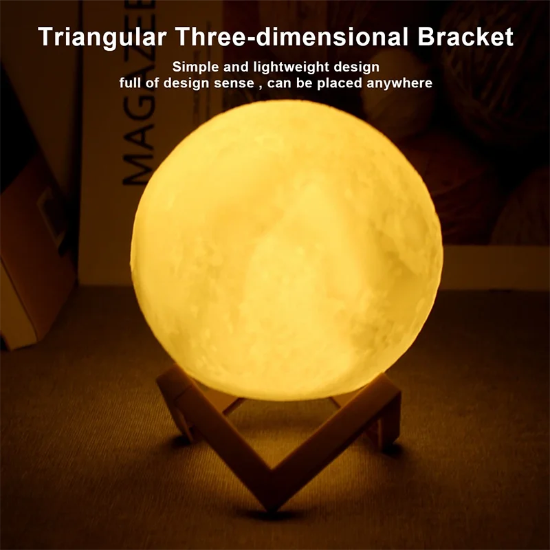LED Galaxy Moon Light