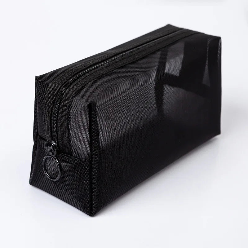Mesh Cosmetic Travel Storage Makeup Bag Organiser