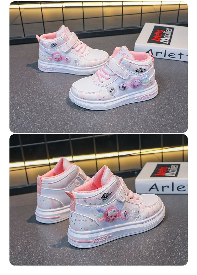 Girls’ Casual Elsa Princess Shoes – Stylish and Comfortable Footwear
