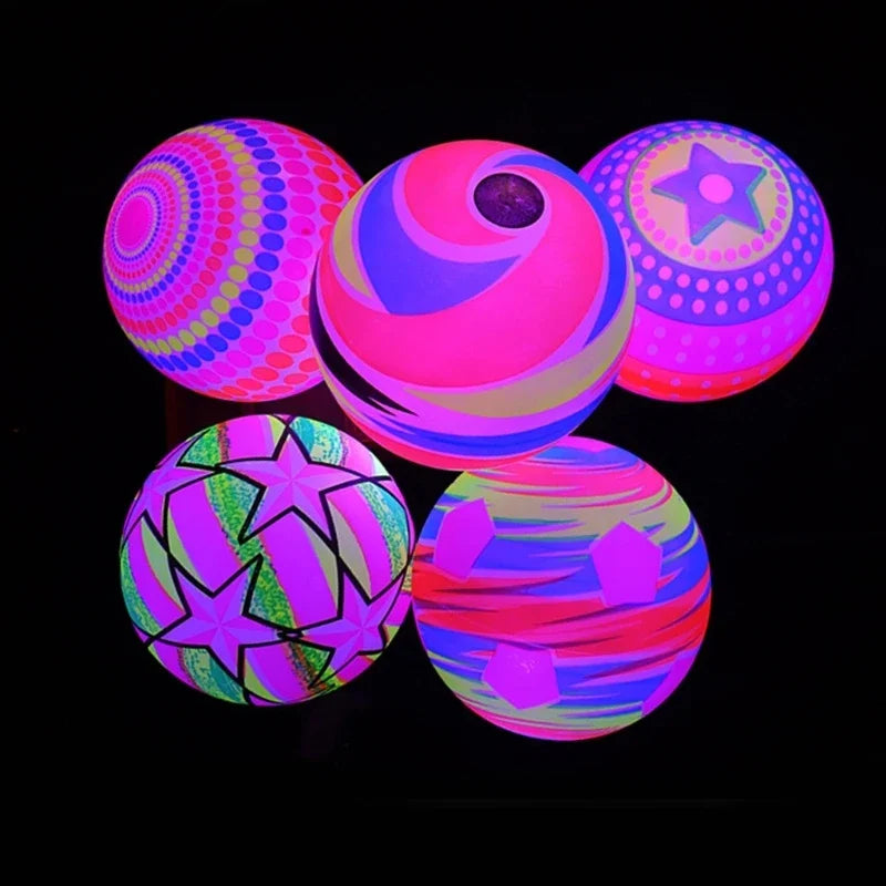 Kids Creative-Luminous Toys-Flashing Jumping Bouncing Vibrating Ball Musical Dance Ball Interactive Toys Boys and Girls Gift
