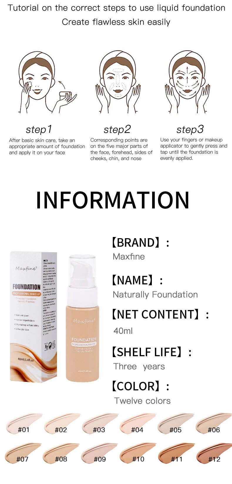 Liquid Foundation Concealer