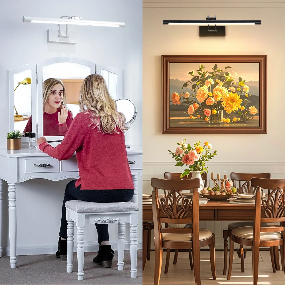 Modern LED Bathroom Mirror Light - Waterproof Vanity Sconce for Makeup & Grooming