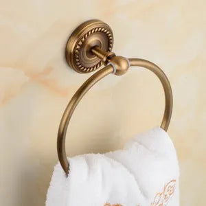 Solid Brass Bathroom Accessories Set,Robe hook,Paper Holder,Towel Bar,Soap Basket,Bathroom Fitting Sets