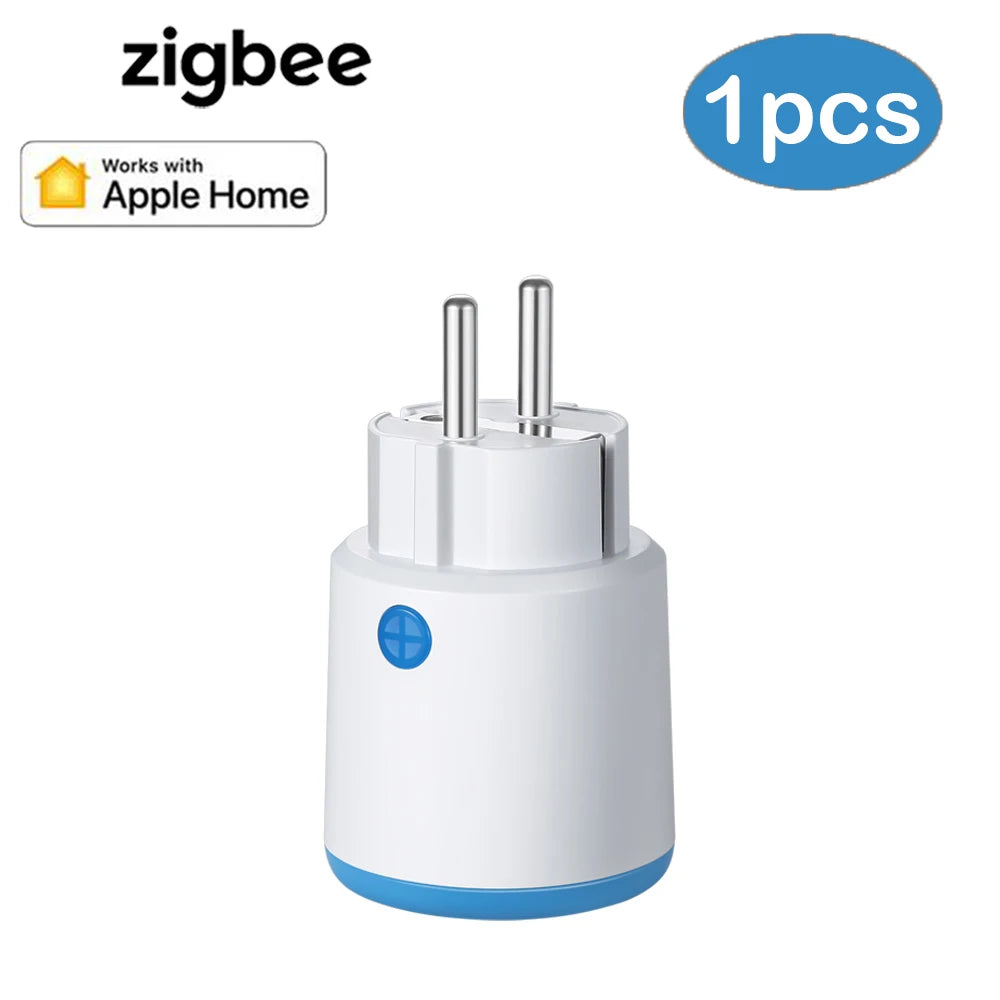 Smart Zigbee Plug Socket 3680W 16A Power Energy Monitoring Timer Switch