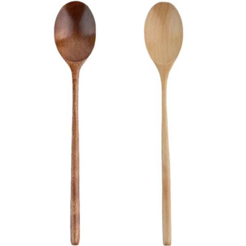 2pcs Wooden Spoon Tableware