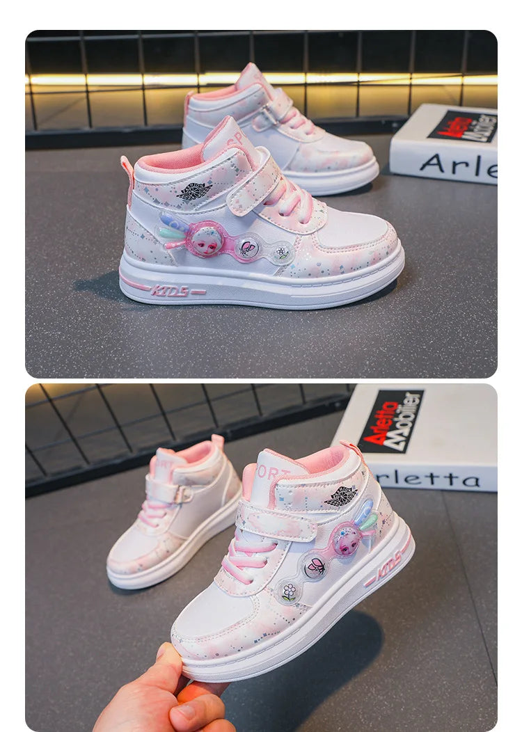 Girls’ Casual Elsa Princess Shoes – Stylish and Comfortable Footwear