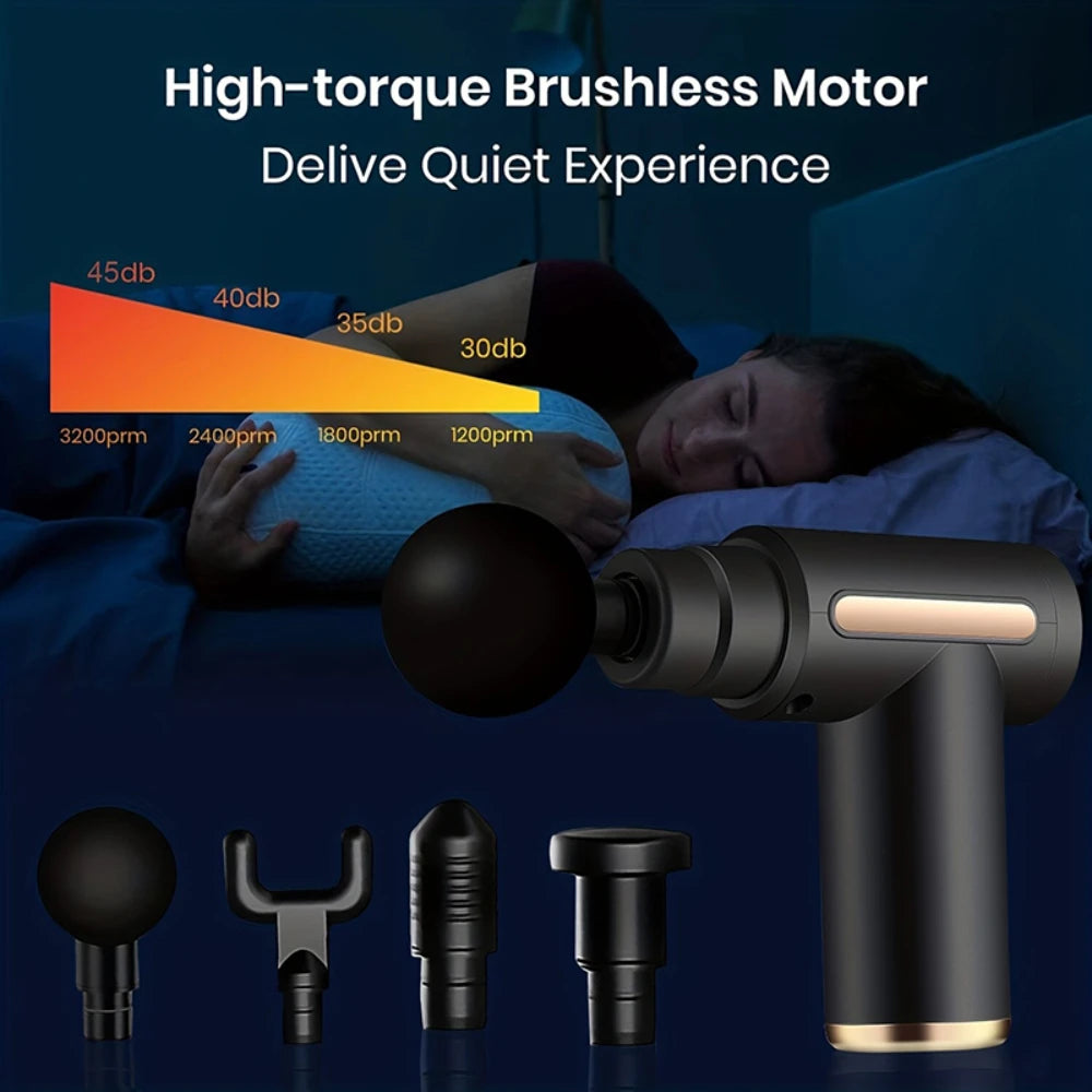 Fascia Gun Electric Massager