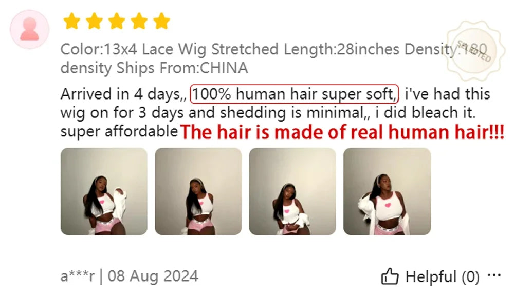 30 40 Inch 13x4 13x6 Straight HD Lace Frontal Wigs Brazilian Remy Lace Front Human Hair Wig Pre Plucked For Women 200 Density