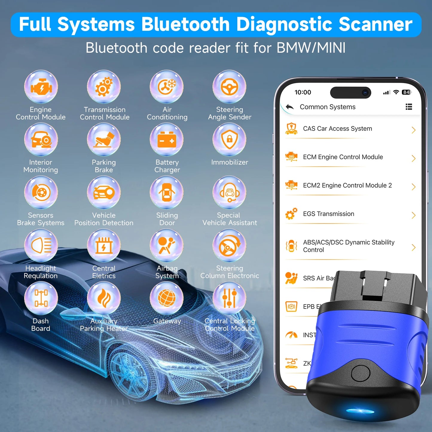 AUTOPHIX 3910 Bluetooth Scanner