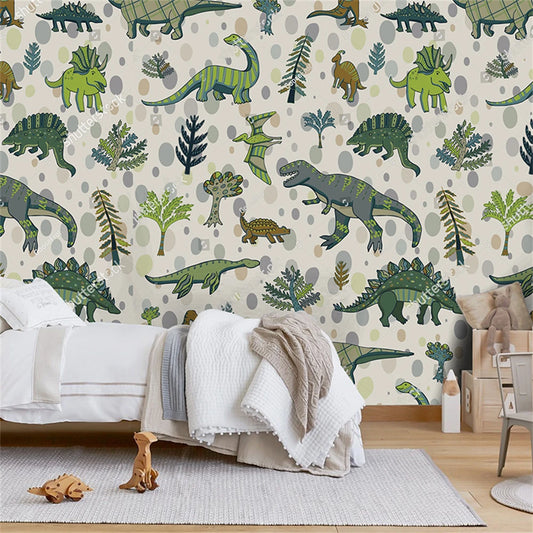 Little Dinosaur Cartoon Wallpaper