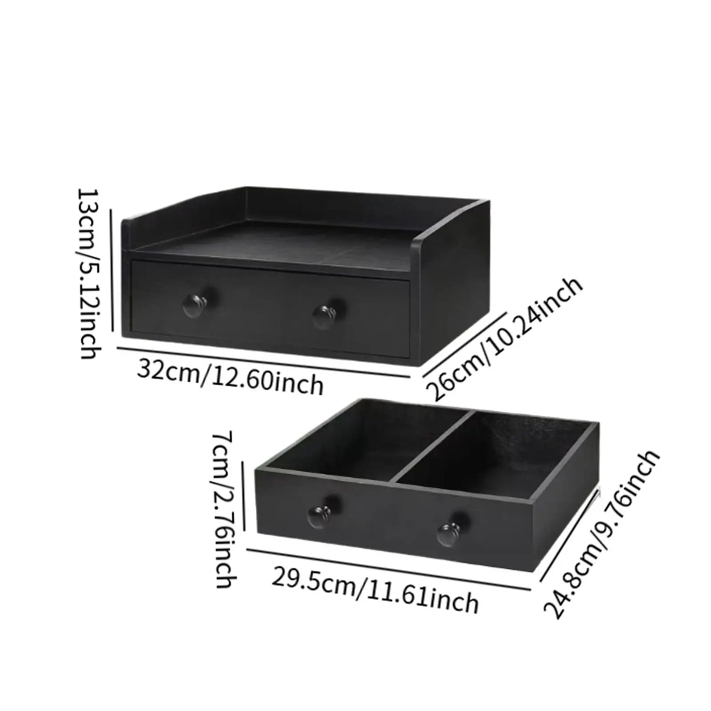 Wooden Coffee Pod Holder Coffee Capsule Drawer Organizer Tea Storage Box for Kitchen Bar Home Coffee Station Organization