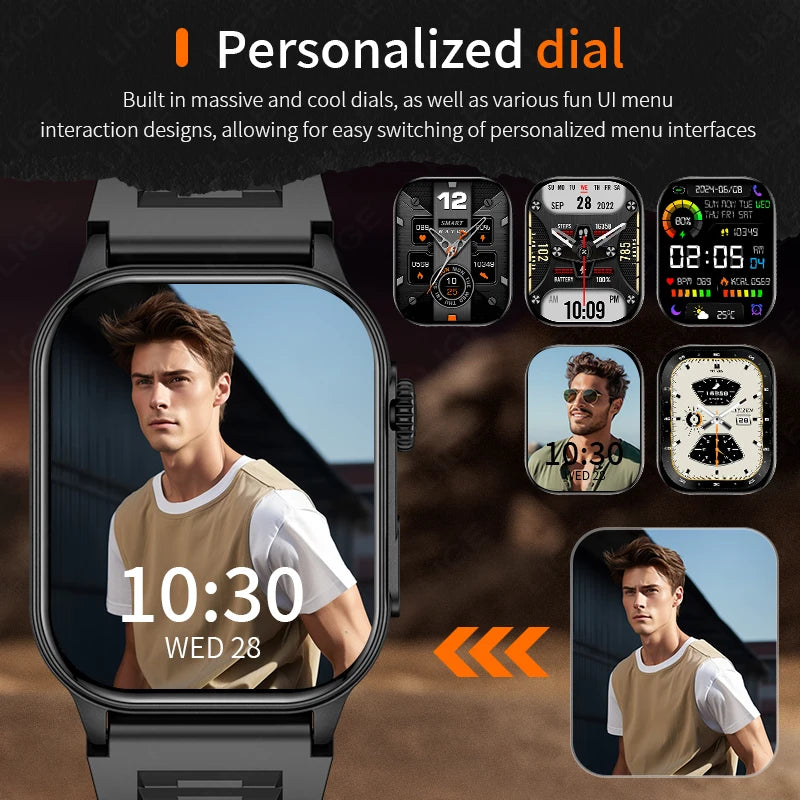 LIGE Bluetooth Smart Watch