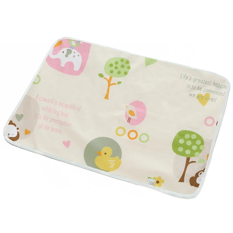 Waterproof Baby Changing Mat Reusable Newborn Baby Diaper Changing Pad Cover Infant Sheet Mattress Multifunction Floor Play Mats