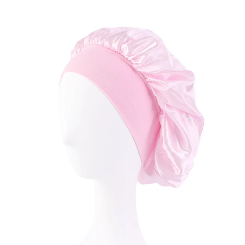 Satiin Elastic BandB Head Cap