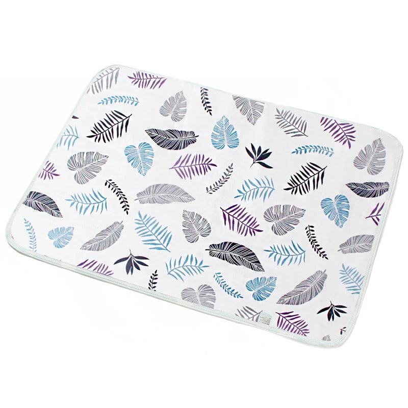 Waterproof Baby Changing Mat Reusable Newborn Baby Diaper Changing Pad Cover Infant Sheet Mattress Multifunction Floor Play Mats
