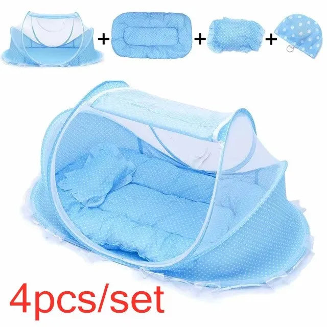Portable Foldable Baby Bedding Crib Netting