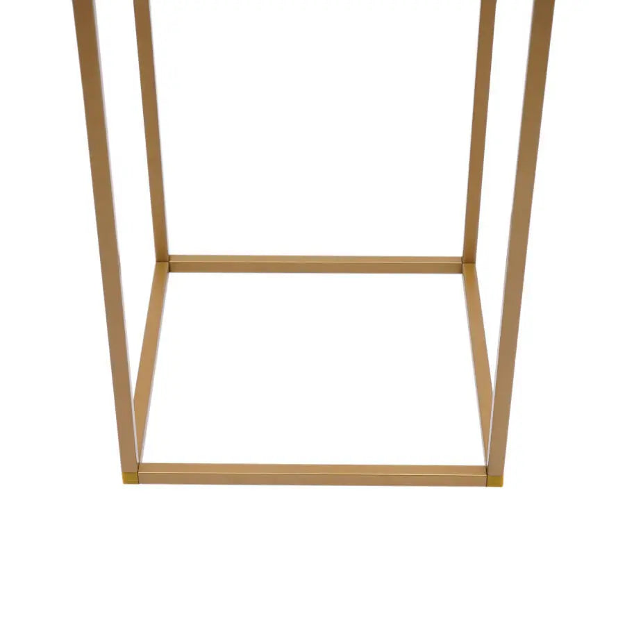 10PCS Gold Metal Wedding Flower Stand Floor Vases Flowers Column Road Lead Rack For Party Event Anniversary