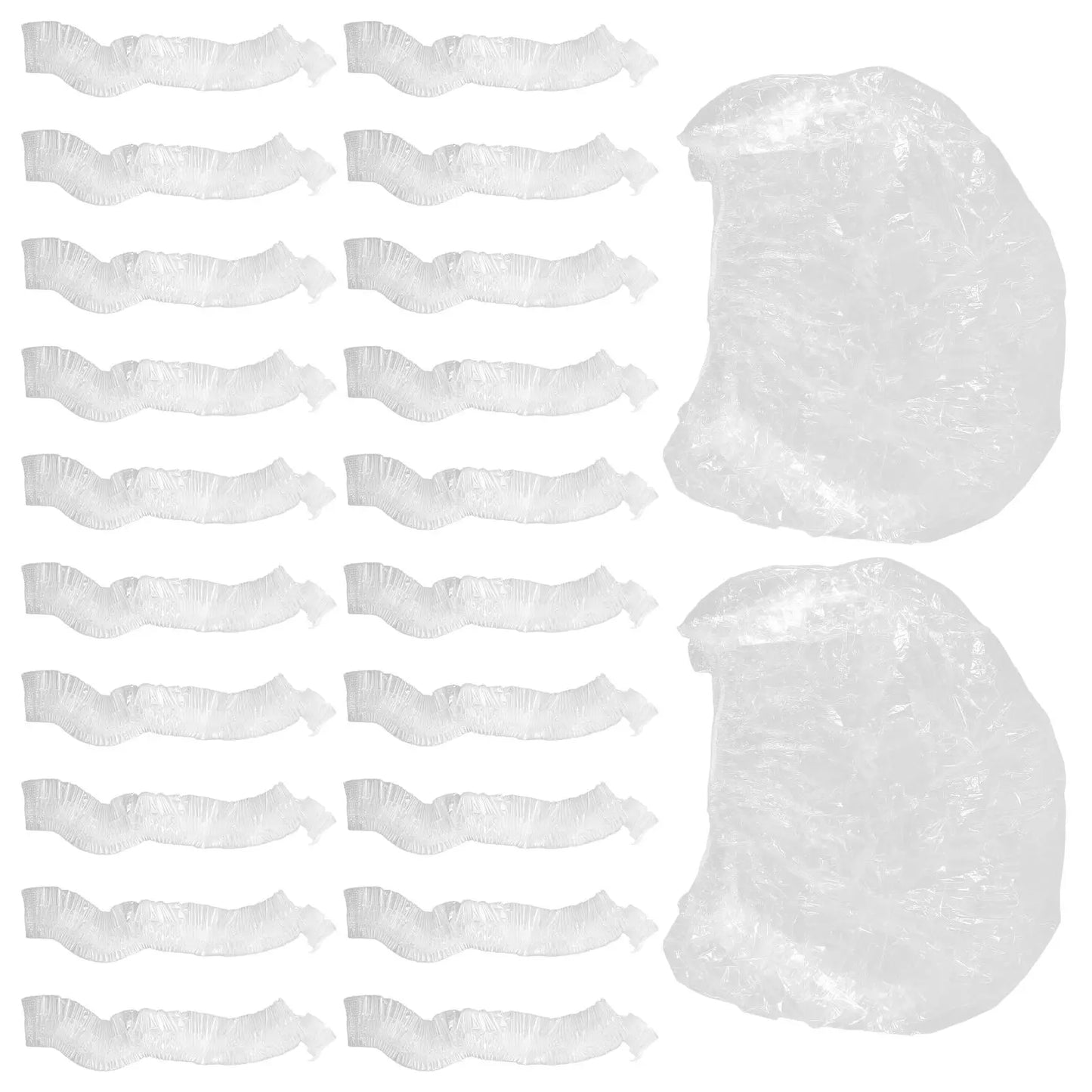 50Pcs Thick Foot Soak Bags Disposable Foot Bath Liners For Salon Foot Tub Covers Home Use Leakproof Foot Soaking Basins Durable