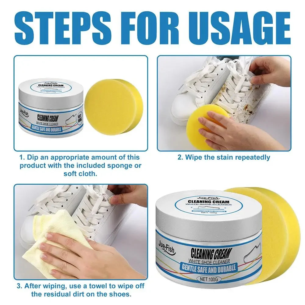 White Shoe Cleaning Cream