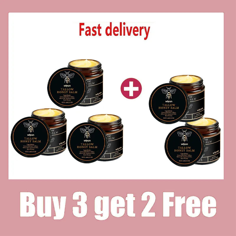 60g Beef Tallow Honey Moisturising Cream