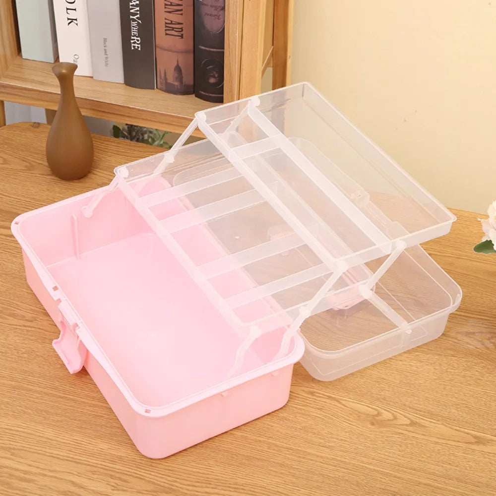 2/3 Layers Large Capacity Foldable Storage Box
