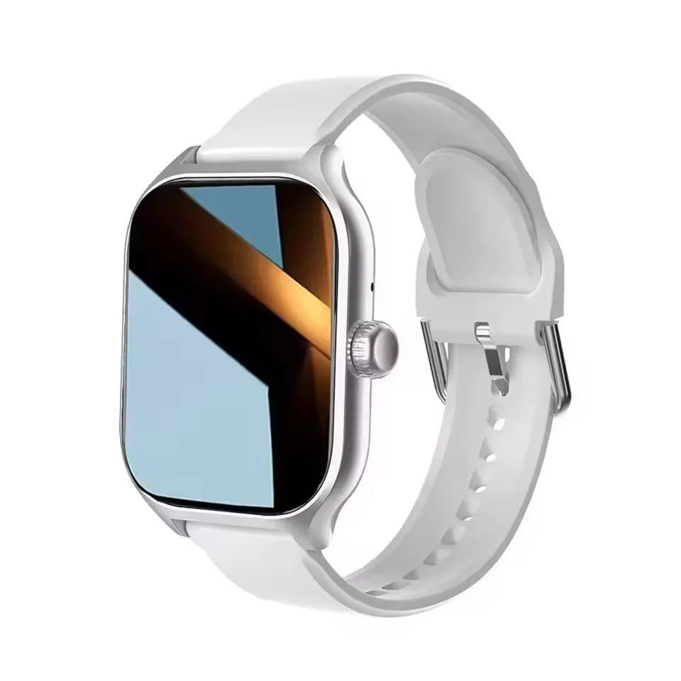 2025 Smart Watch Women 2.01" Full Touch Screen Heart Rate Tracker Bluetooth Call Waterproof Sport Smartwatch Men for Android IOS
