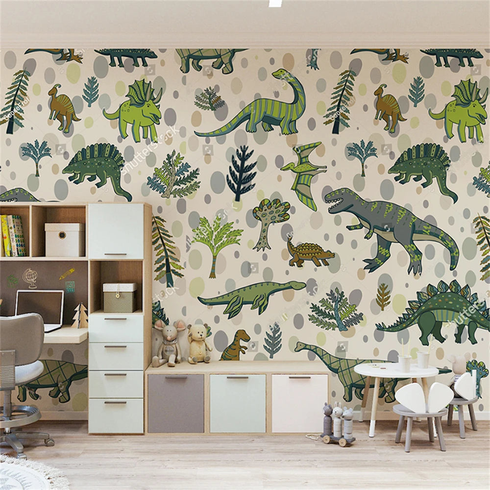 Little Dinosaur Cartoon Wallpaper