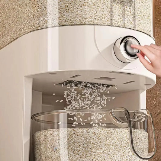 New Insect-proof Rice Storage Container 5/10KG Moisture Proof Dry Food Dispenser Sealed Storage Container Noodles