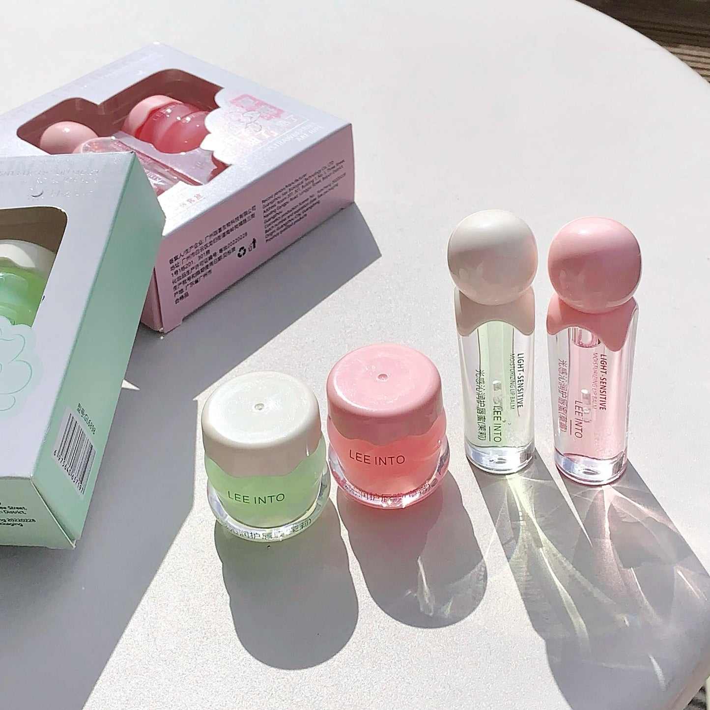 Strawberry Lip Balm Set