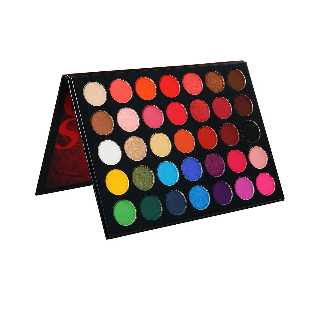 BEAUTY GLAZED 35 Colours Eyeshadow Matte Palette
