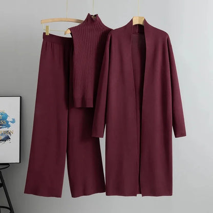 3 Piece Women Cardigan