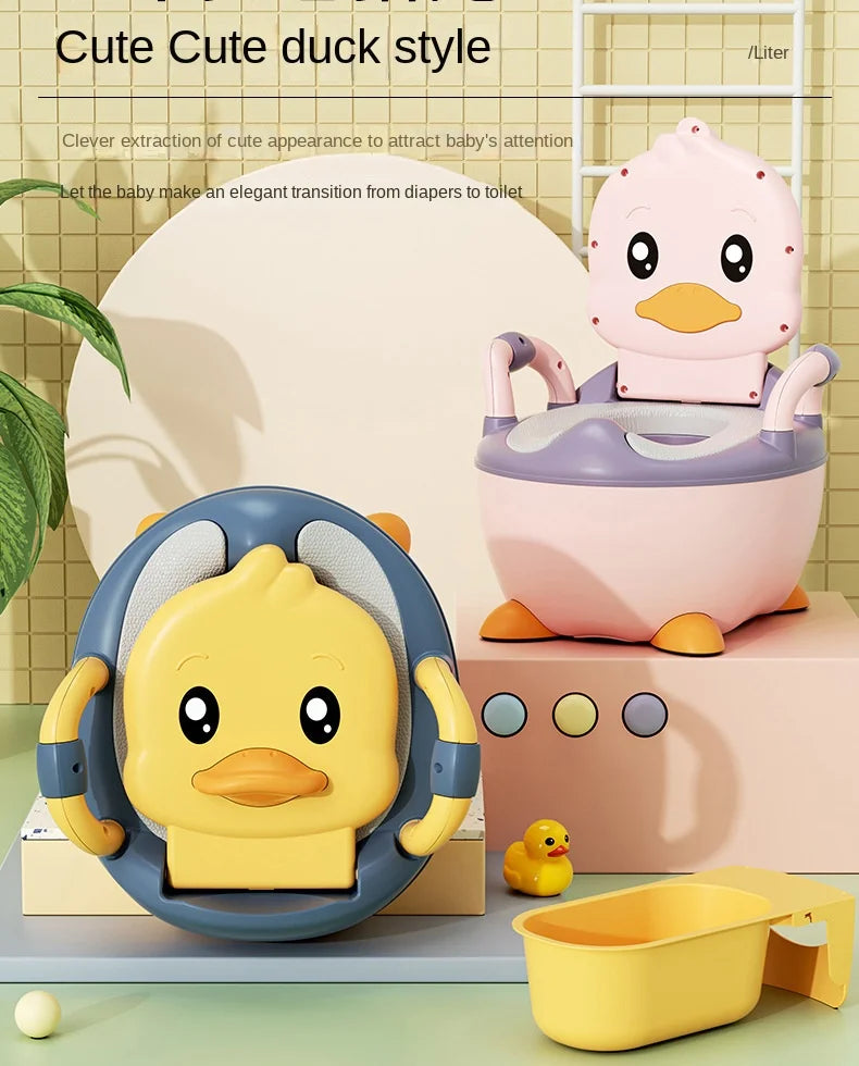 Cartoon Duck Potty Training Seat