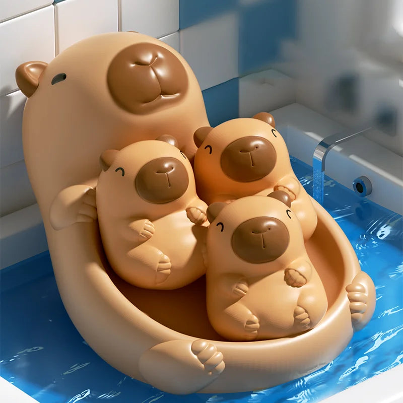 Baby bath toys, water play toys, shower toys. Cute capybara children's water play toys