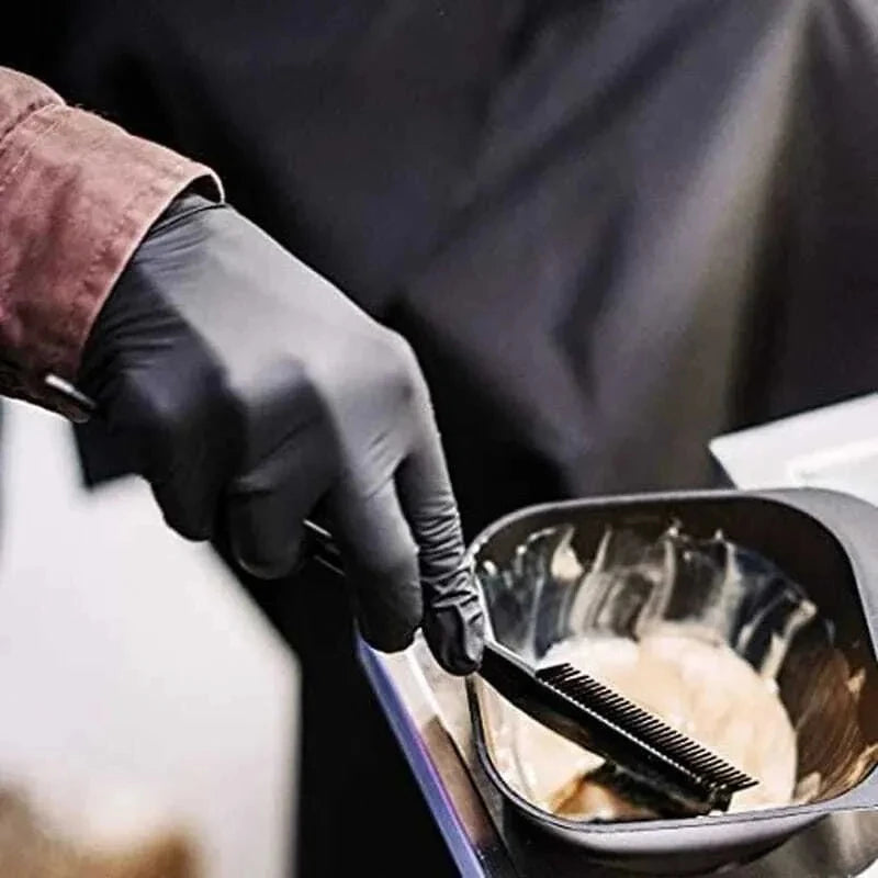Black Nitrile Disposable Gloves