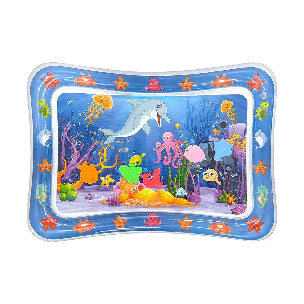 Yeeeasy Tummy Time Water Mat,Inflatable Tummy Time Water Play Mat for Babies, Infants and Toddlers 3 to 24 Months Promote Develo