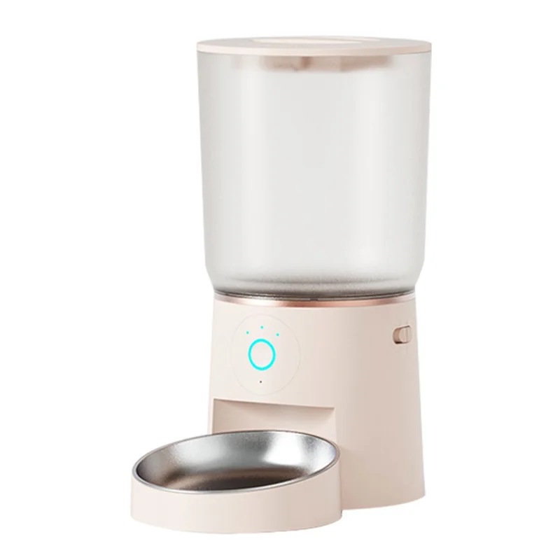 AA81 4.2L Automatic Pet Feeder – Dual Bowl WiFi & APP Controlled Food Dispenser for Cats & Dogs