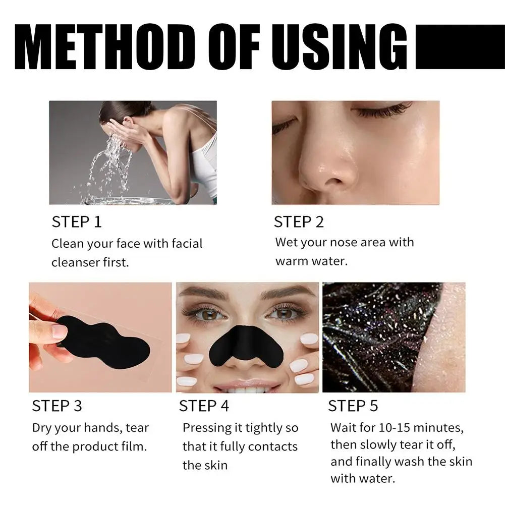 10pcs Box Blackhead Remover Nose Strips