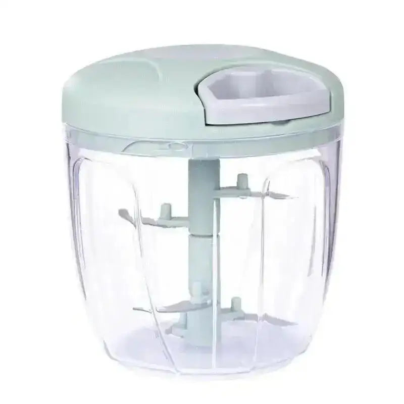 900/500ML Garlic Chopper Manual Rotate Vegetable Cutter Choppers Slicer Fruit Garlic Crusher Kitchen Gadget Blenders Meat Grinder