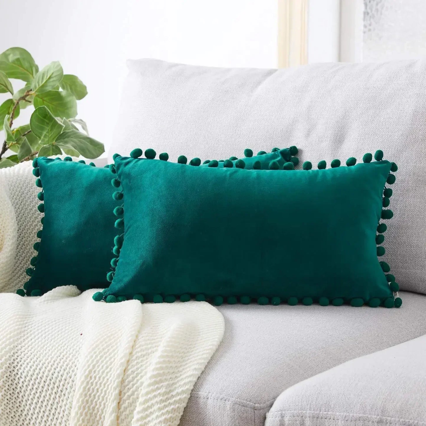 Soft Velvet Cushion Cover